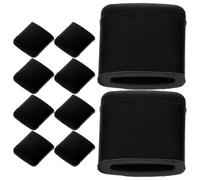 HOMOBABE Piedini di Plastica Neri Protezione Antigraffio 40 Pezzi Accessori Sostitutivi per Friggitrice ad Aria per Vassoio e Cestello Compatibili Friggitrice Domestica
