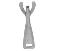 HOMOBABE Pinza Per Piastra Sfrigolante in Ghisa Utensile Per Barbecue Manico Antiscivolo Clip Per Padella Fajitas Versatile Per Cucina Teppanyaki Forno Griglia