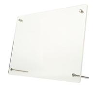 HOMOBABE Porta Banconote Trasparente in Acrilico a Forma per Dollari, Espositore per Banconote un Dollaro, Contenitore Rigido per Contanti, per Collezione e Protezione in Ufficio