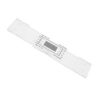 HOMOBABE Righello per Misurazione Crepe Acrilico Strumento Architettonico per Valutazione Fessure Ruler per Monitoraggio Cracks con Caratteristica Misurazioni Accurate e Precise per Fessure