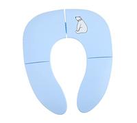 HOMOBABE Sedile Vasino Portatile Multifunzione per per Ragazze e Design Antiscivolo e Lavabile per Uso Colore Blu