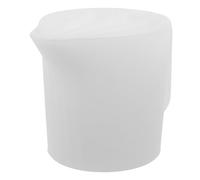 HOMOBABE Silicone Paint Pouring Cup With Handle Large Compartments For Resin Mixing Reusable Split Cups For Acrylic Pouring And DIY Art Projects
