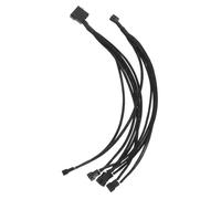 HOMOBABE Splitter Cable Ventola Di Raffreddamento Per Computer Adattatore Per Ventole Cavo Di Estensione Per Pc Organizer Di Cavi Per Gamer e Designer Grafici