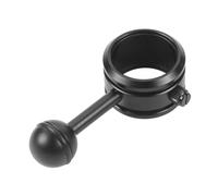 HOMOBABE Supporto a Sfera in Lega di Alluminio per Luce Subacquea, Morsetto a Sfera Stabile per Torcia Sub, Clip Fotografica Leggera per Attrezzatura Subacquea