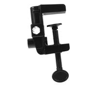 HOMOBABE Supporto per Microfono da Scrivania Morsetto Versatile in Abs, Design Moderno Nero, Morsetto Antiscivolo per Streaming Live e Comodino, Modello M2 Regolabile
