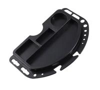 HOMOBABE Supporto per Riparazione Bici Regolabile in Acciaio Nero, Banco da Lavoro e Espositore per Mountain Bike e Bici da Strada, Organizer Attrezzi Salvaspazio per Officina Ciclismo