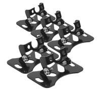 HOMOBABE Supporto Regolabile per Telecamera Posteriore Auto, Staffa di Montaggio in Metallo Nero per Dashcam e Targa, Kit da 5 Pezzi per Veicoli Compatibili Installazione Semplice e Uso