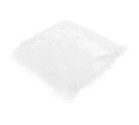 HOMOBABE Tappetino Fotografico in Peluche Bianco Morbido, Sfondo Semplice per Studio e Centro Manicure, Sfondo Accogliente Leggero per Decorazioni Interne e Ambienti Domestici