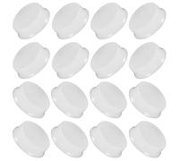HOMOBABE Tappini per Flauto Traversiere in Silicone Bianco 25 Pezzi, Accessori Musicali per Flauti Foro Aperto, Protezione senza Graffi, Facile da Riporre