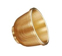 HOMOBABE Tazza per Offerta Buddista in Rame Dorato Resistente All'invecchiamento, Tazza da Tè per Uso Domestico e Offerta D'acqua al Buddha