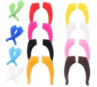 HOMOCONO 12 Paia Coprigambe in Silicone Antiscivolo, Supporto per Fissaggio Sicuro per Corsa e Calcio