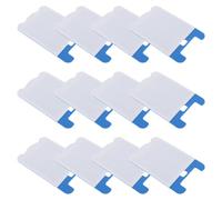 HOMOCONO 12 Pezzi Ricariche per Trappole Insetti con Doppio Strato Adesivo Compatibili con Stem e Kit Base, Protezione Invisibile in Abs per Armadietti Cucina e Bordi Seminterrato