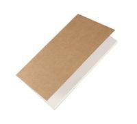 HOMOCONO 12 Pezzi Taccuino Retrò Piccolo in Carta Kraft, Pagine Bianche | Design Classico, Formato Compatto, per Regalo e Poesie, Stile Vintage Fogli Interni Liberi