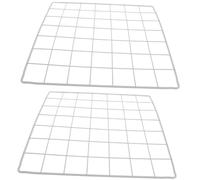 HOMOCONO 2 Divisori Per Ripiani Del Frigorifero: Separatore Per Organizer Per Ripiani Del Frigorifero in Filo - Divisore Per Congelatore Rimovibile 11,79x11,79 Pollici