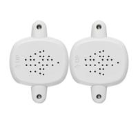 HOMOCONO 2 Pezzi Adattatore per Ringhiera Scala, Base Bianca in Plastica, | Compatibile Corrimano Irregolari, Base Allargata e Ispessita, Installazione Facile, Stabilità Migliorata