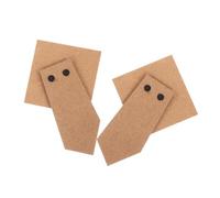 HOMOCONO 2 Pezzi Cavalletto di Cartone Marrone in Legno Supporto Versatile e Angolo Regolabile per Esporre Quadri e Tele Decorando la Scrivania