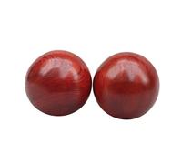 HOMOCONO 2 Pezzi Palla da Massaggio in Plastico Rosso per Terapia Meditativa, Allevia Stress e Migliora Memoria, Leggera e Facile da Usare