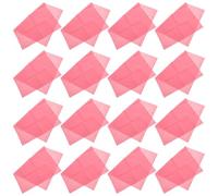HOMOCONO 20 Pezzi Tovagliette Monouso Protettive Impermeabili in Pellicola Composita Rosa, Tappetini Protettivi per Tavoli Unghie e Manicure, Forniture Igieniche per Saloni di Bellezza