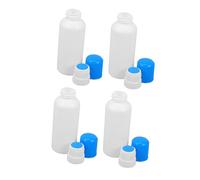 HOMOCONO 4pcs Bottiglie Vuote Con Inserto In Spugna Riutilizzabile In Plastica Applicator Bottiglie Per Colla Liquida Colore E Oli Essenziali