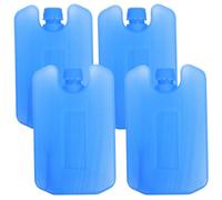 HOMOCONO 4pezzi Ice Pack per Cooler Bag Riutilizzabili in Pe Compatibili Condizionatore D'aria per Ufficio e Casa, per Mantenere L'ambiente Estivo Confortevole