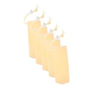 HOMOCONO 5pezzi Sacchetti Porta Sapone Con Laccetto Sacchetti Per Sapone Da Viaggio Design Leggero e Portatile Per Doccia e Bagno Facili Da Riporre e Asciugare