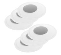 HOMOCONO 6 Pezzi Occhi Mobili Giganti Autoadesivi, 100 MM | Plastica e Carta, Applicazione Facile da Staccare e Incollare, Effetto Realistico, per Travestimenti e Pareti