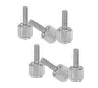 HOMOCONO 6 Pezzi Viti di Bloccaggio M2,5 X 8mm, Argento | Metallo, Sostituzione Rapida, Precisione Stabile, per Strumenti di Misura da Officina e Uso Quotidiano
