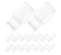 HOMOCONO 60 Pezzi Clips per Flaconi Lozione Accessori per Pompa Olio Struccante Chiusure Sicure per Bottiglie Cosmetiche Adatte Diverse Forme Flaconi