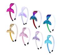 HOMOCONO 8 Pezzi Cerchietti con Design Fantastico Accessori per Ragazze Feste Compleanno e Giochi Quotidiani