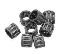 HOMOCONO 8 Pezzi Pistone Perno a Rullo per Decespugliatore 2 Tempi, Metallo 1,30x1,30x0,90 Cm, Rapporto di Compressione Motore per Pulizia Cespugli Pesante