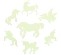 HOMOCONO Adesivi Murali Luminose per Cameretta, 2 Set di Sticker in Plastica Fluorescenti Brillano al Buio, Decorazione per Asilo e Camera da Letto