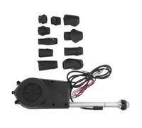 HOMOCONO Antenna Telescopica Automatica per Auto Design Retrattile in Metallo e Plastica, Compatibile per Veicoli, per Uso Automobilistico e Guida