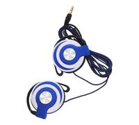 HOMOCONO Auricolari Clip per Orecchio 3,5mm Auricolari Sportivi Comodi da Indossare in Pc, Acciaio Inox e Lega di Zinco, Suono Surround di Qualità per Tv e Dvd