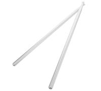HOMOCONO Bacchette per Batteria 5a in Lega di Alluminio, 1 Paio di Drumsticks Buon Senso di Peso, per Esercizi Quotidiani e Performance in Band
