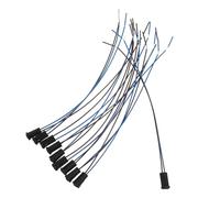 HOMOCONO Base Portalampada G4 Plastica Stabile Filo Resistente Alle Alte Temperature, Attacco Lampada G4 a Bassa Tensione Per Illuminazione Domestica e Ufficio, Confezione Da 10 Pezzi