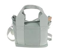 HOMOCONO Borsa in Tela Verde Chiaro Scomparti, Capienza Adeguata e Stile Semplice, per Lavoro, Viaggi e Back To School Party