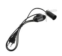 HOMOCONO Cavo Interruttore Dimmer e Portalampada E12 Kit di Ricambio Morsetto per Lampada da Tavolo e Lampade Dimmerabili in Cristallo di Sale
