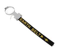 HOMOCONO Cinghia Antistatica per Auto Nera, Facile da Installare, Elimina L'elettricità Statica, la Messa a Terra Durante la Guida del Veicolo