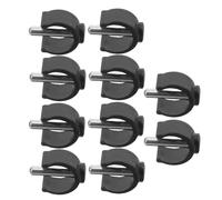 HOMOCONO Clip a Morsetto a Forma di C 10 Pezzi per Deambulatore Meccanismo a Perno lungo 28 MM Accessori per Bastoni da Passeggio per Anziani