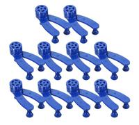 HOMOCONO Clip Piegabranchi per Piante 10 Pezzi in Plastica Blu | Training di Rampicanti, Aiuta a Controllare la Forma e Ridurre L’incrocio dei Rami