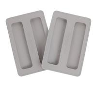 HOMOCONO Copertura Protettiva in Silicone per Tostapane a Due Griglie 2 Pezzi, Accessorio Robusto e Riutilizzabile per Macchina del Pane, per Uso Domestico