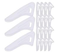 HOMOCONO Coperture di Sicurezza per Punta della Lama 100 Pezzi di Manicotti in Plastica per Coltelli da Cucina Protezione Trasparente perme da Taglio in Uso Domestico