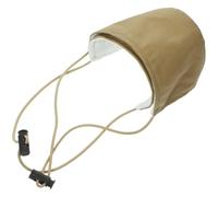 HOMOCONO Coprisuola per Scarpe da Guida 2 Pezzi Khaki Fibbia e Cordino Elastico, Resistente All'abrasione e Protezione Tallone per Uso Durante la Guida
