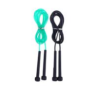 HOMOCONO Corda in Qualsiasi Ora per Saltare e Studenti in Pvc 2 Pezzi Resistente al Freddo e Flessibile Colore Casuale per Esercizi Sportivi in Ogni Luogo
