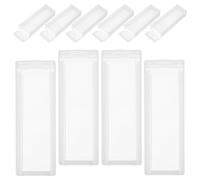 HOMOCONO Custodia per Vetrini da Microscopio Scatola Portaoggetti in Plastica per 5 Vetrini Organizzatore Interno per Patologia e Biologia in Laboratorio