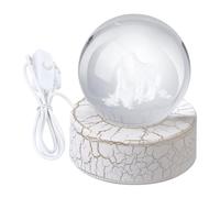 HOMOCONO Decorativa con Luce Notturna USB e Ufficio Idea Unica Atmosfera Rilassante con Base Riscaldante