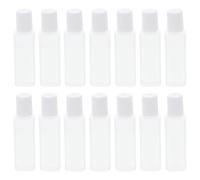 HOMOCONO Flaconi Mini in Plastica Pp per Soluzione Cura Lenti a Contatto 25 Pezzi Portatili e Antiperdita per Viaggi
