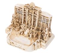 HOMOCONO Fontana di Trevi Miniatura in Resina, Scultura Edificio Chiesa per Decorazione da Tavolo in Hotel, Casa e Regalo per Amici