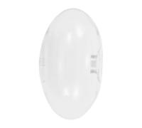 HOMOCONO Lampada Paralume in Vetro Trasparente Oblungo Moderno per Lampadine G9, Riduce Perdite di Luce ed Elimina Angoli D'ombra, per Casa e Cucina