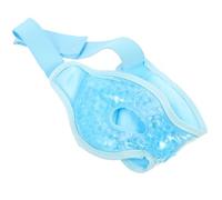 HOMOCONO Maschera Occhi Ghiaccio Gel Riutilizzabile per Ridurre Gonfiore e Alleviare Affaticamento, Materiale Pvc e Cotone Cristallo, per Relax degli Occhi